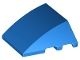 64225-7 Steen, wig 4x3 geen noppen bovenop blauw NIEUW *