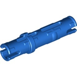 6558-7 Technic, Pin Long met Frictie blauw NIEUW *0L0000