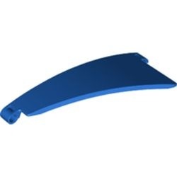 67142-7 Technic, paneel gebogen #50 3x13 getapt LINKS blauw NIEUW *