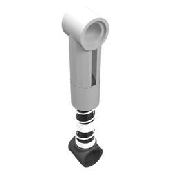 731c04-1G Technic Schokbreker 6.5L, HARDE VEER wit gebruikt *5K500