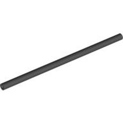 75c09-11G Slang star 3mm doorsnede 9 noppen lengte (7,2 cm) zwart gebruikt *5D0000