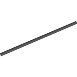 75c12-11G Slang star 3mm doorsnede, 12 noppen lengte (9,6 cm) zwart gebruikt *5D0000