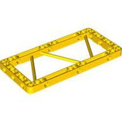 79766-3 Technic Hefbalk 5x15 girder center gesloten einden geel NIEUW *1D000