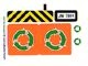 7991stk01 STICKER 7991 Recycle Truck NIEUW *0S0000