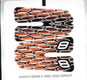 8471stk01 STICKER 8471 Nitro Burner NIEUW *0S0000