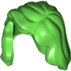 85974-36 Haar vrouw halflang rechts lok voor groen, helder NIEUW *0L0000