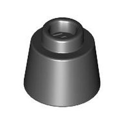 85975-11 Kegel 1,17x1,17x 2/3 (Fez) zwart NIEUW *1B087