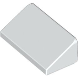85984-1 Dakpan klein 30 graden 2x1x 2/3 (2 nop breed) wit NIEUW *1B192