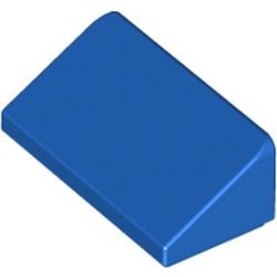 85984-7 Dakpan klein 30 graden 2x1x 2/3 (2 nop breed) blauw NIEUW *1B192
