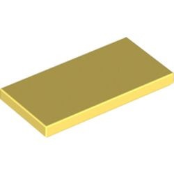 87079-103 Tegel 2x4 geel, lichthelder NIEUW *1B137