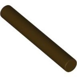 87994-120 Paal lengte 3 noppen bruin, donker NIEUW *0L0000