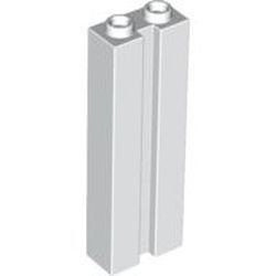 88393-1 Steen 1x2x5 MET SLEUF wit NIEUW *5K000