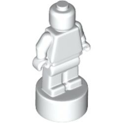 90398-1 Trofee/Ministandbeeld (Minifig) wit NIEUW *0B0000