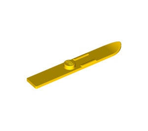 90509-3 Ski 6 noppen lang geel NIEUW *0D0000