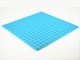 91405-156 Platte plaat 16x16 blauw, middenazuur NIEUW *5K0000