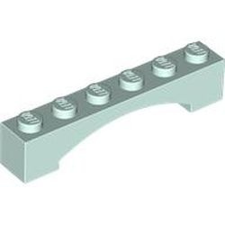 92950-152 Steen, boog 1x6x1 hoog VERHOOGDE BOOG aqua, licht NIEUW *1B387