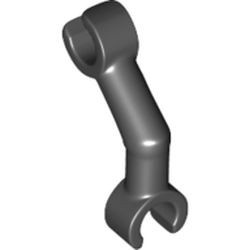 93061-11 Skeletarm gebogen met verticale grip zwart NIEUW *0W002