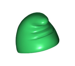 93558-6 Puntmuts (Kabouter) groen NIEUW *0L0000