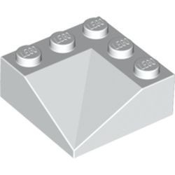 99301-1 Dakpan 33 graden hoek 3x3 BINNENZIJDE wit NIEUW *1L191