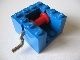bb0067-7G Hijsmechaniek 4X4X2 met drum (vierkant) blauw gebruikt *0D000