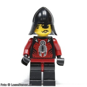 cas291 Shadow Knight Vladek, Zwarte Neck-Protect (5998) (CAS002) NIEUW *0M0000