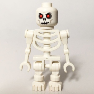 cas328G Undead- Skeletstrijder 2, wit gebruikt *0M0000