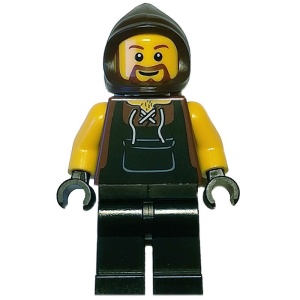 cas467G Castle- Smit, bruine baard gebruikt *0M0000