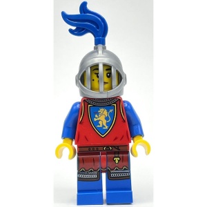 cas567 Ridder, Leeuwenkoning met grilhelm en blauwe pluim NIEUW *