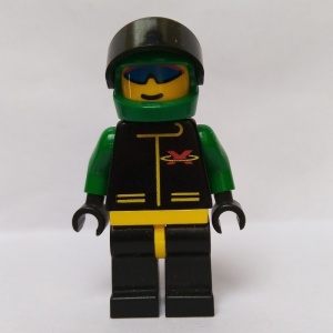 ext006G Extreme Team - groene helm gebruikt *0M0000