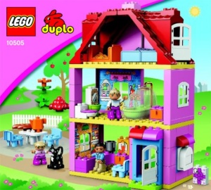 INS10505-G 10505 BOUWBESCHRIJVING- Play House NIEUW *