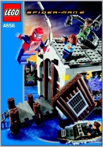 INS4856-G 4856 BOUWBESCHRIJVING- Doc Ock's Hideout gebruikt *