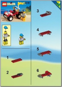 INS6518-G 6518 BOUWBESCHRIJVING- Baja Buggy gebruikt *LOC RBS