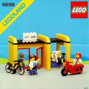 INS6699-G 6699 BOUWBESCHRIJVING- Cycle Fix-it shop gebruikt *LOC RBL