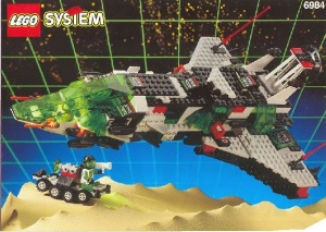 INS6984-Gb 6984 BOUWBESCHRIJVING- Galactic Mediator MET GAATJES gebruikt *LOC RBS