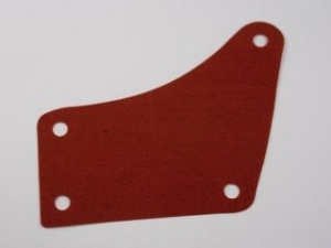 sailbb51-59 Zeil rechthoek met extra hoek rood, donker NIEUW *5D000