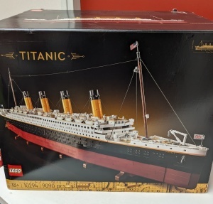 Set 10294-G Titanic, met doos, gedeeltelijk (2 van de 3 dozen) nieuw gebruikt * - Img 3
