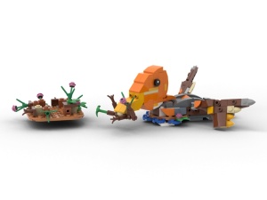 Set 40639-G Bird's Nest, met doos gebruikt *