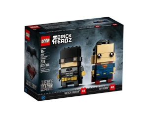 Set 41610-G BrickHeadz Tactical Batman & Superman, met doos (99% compleet) gebruikt * - Img 2
