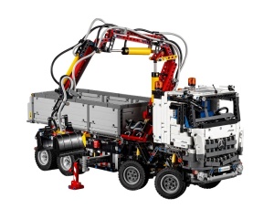 Set 42043-B Mercedes-Benz Arocs 3245 klep doos minder mooi NIEUW* - Img 2