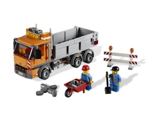 Set 4434-G Tipper Truck, zonder doos (99% compleet) gebruikt *