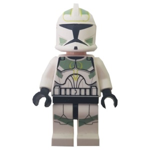 sw0298G Star Wars:Clone Trooper met zandgroene markeringen gebruikt *0M0000