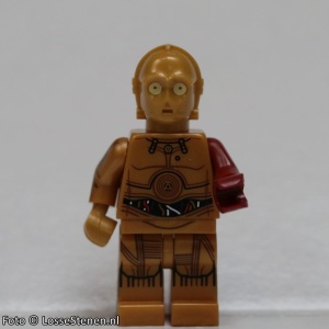sw0653 Star Wars: C-3PO Donkerrode armen (wordt geleverd in polybag) NIEUW *0M0000