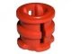 x148-5G Technic Bus oude type 2 (van Expert Builder) rood gebruikt *0L0000