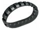 x939-11 Rupsband klein 20 secties Zwart NIEUW loc