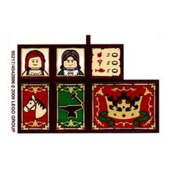 10193stk01 STICKER 10193 Medieval Market NIEUW *0S0000