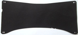 112556-11 Zeil 30 1/2 x 13 1/2 zwart NIEUW *5D000