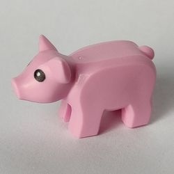 1410pb01-104 Biggetje roze, helder NIEUW *0D000