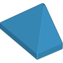 15571-153 DakNOK 45 graden 2x1 driekantig NOPHOUDER blauw, donkerazuur NIEUW *1B184