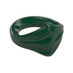 15619-80 Bandana Ninja groen, donker NIEUW *0T0000