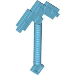 18789-156 Minecraft Pickaxe blauw, middenazuur NIEUW *0D0000